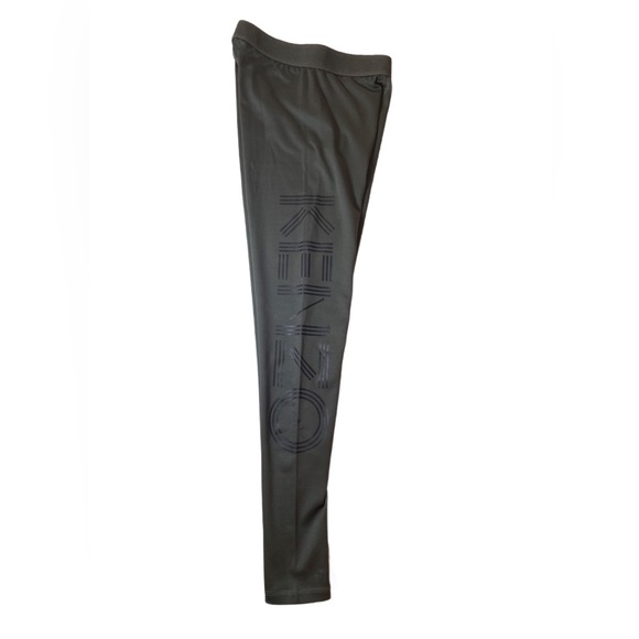 Kenzo Pants - Kenzo Paris Logo Dark Green Sport Leggings Size XS EUC